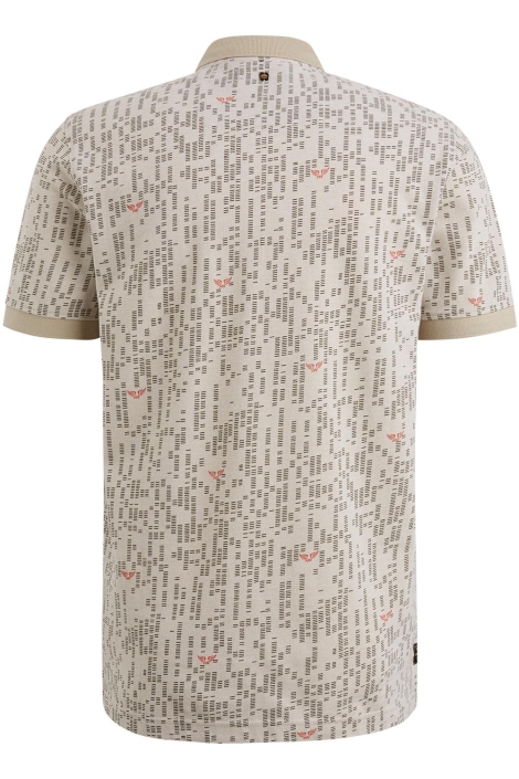 PME legend short sleeve polo two tone pique p